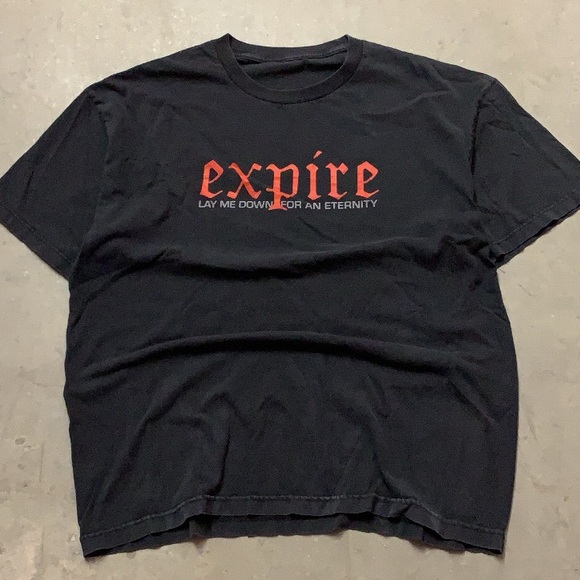Other - Expire Lay me down for an eternity t shirt